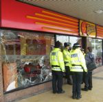 SALFORD RIOTS DAY TWO